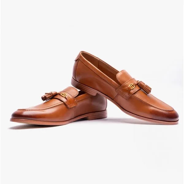 AINSLY Mens Loafers Tan