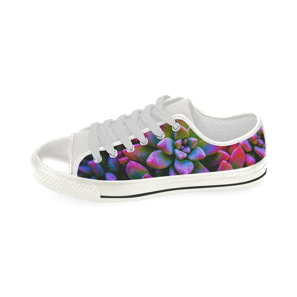 Art Succulents Low Rise Women's Shoes up to size 12