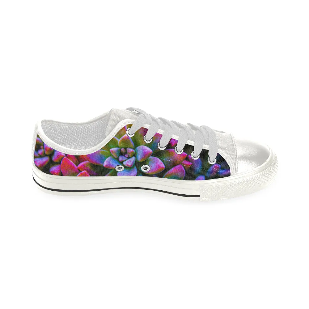 Art Succulents Low Rise Women's Shoes up to size 12