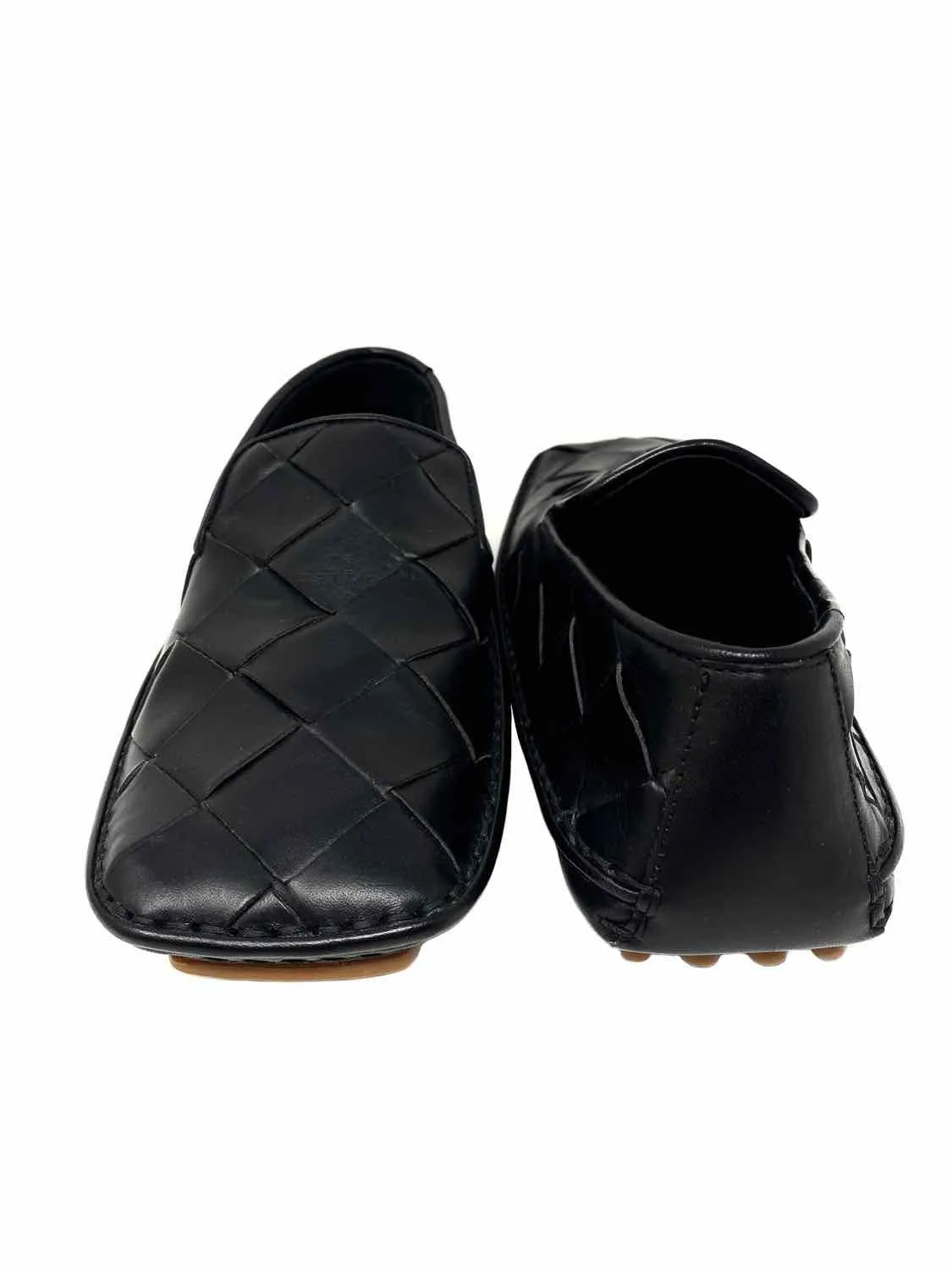 Bottega Veneta Women's Black Moccasin woven Size 36/6 Loafers