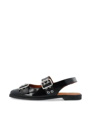 CASDIANA SLING BACK - Black