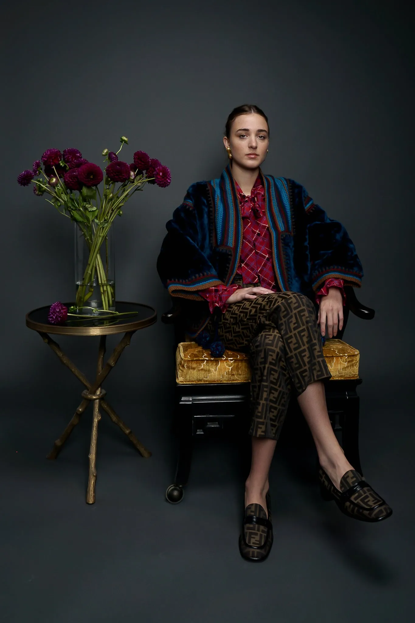 Cropped Zucca Monogram Pant