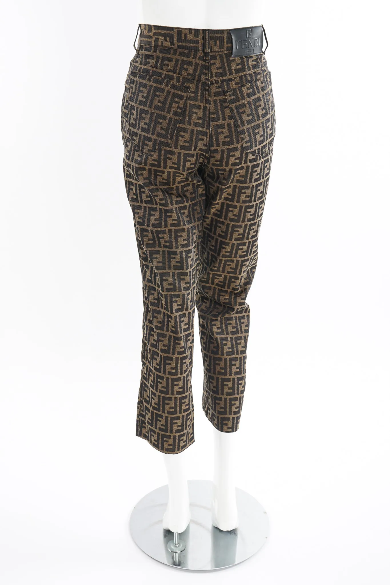 Cropped Zucca Monogram Pant