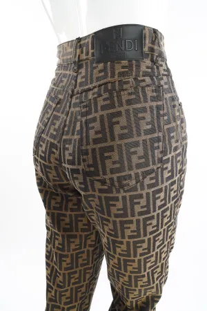 Cropped Zucca Monogram Pant