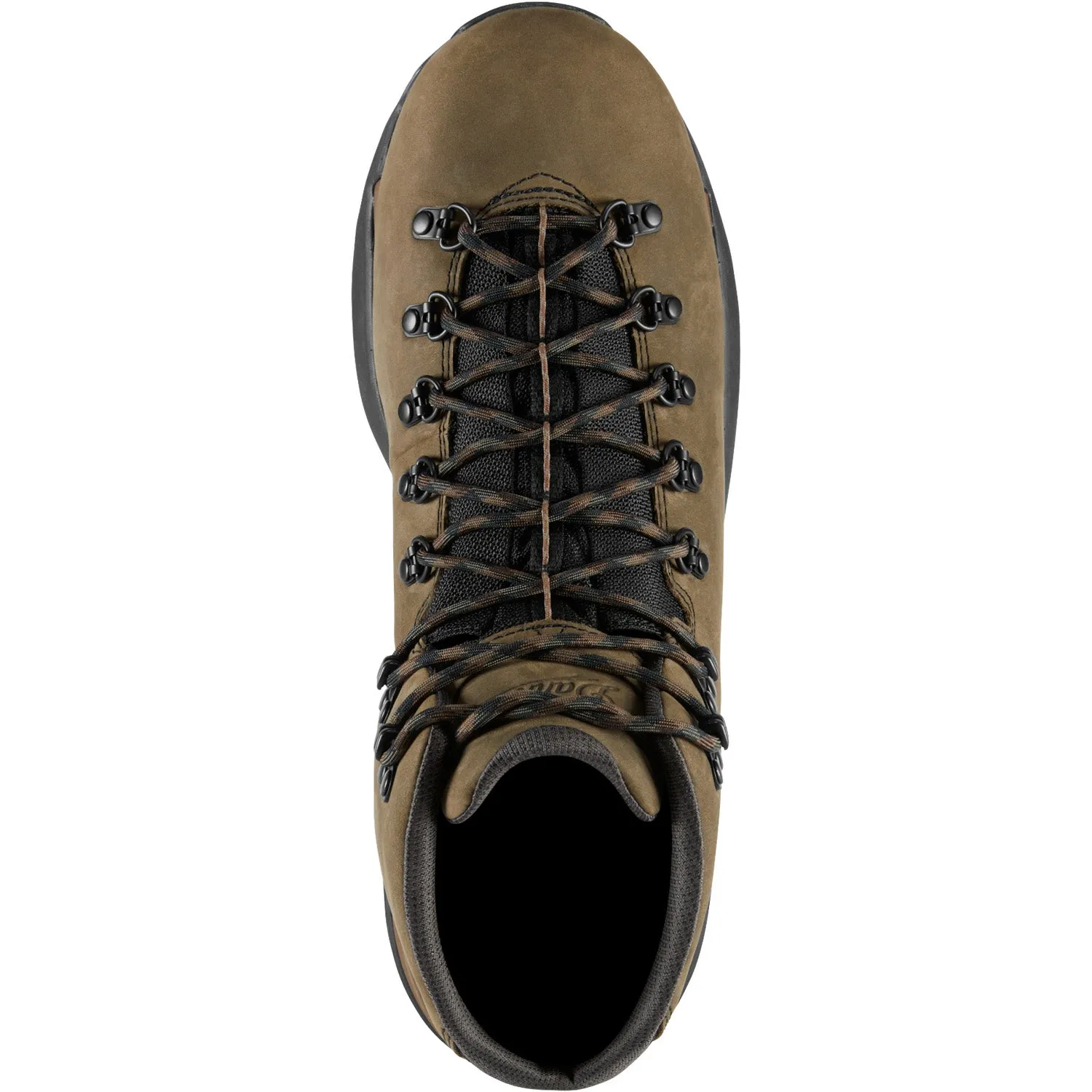Danner Mens Mountain 600 EVO GTX Topsoil Brown/Black Leather Hiking Boots