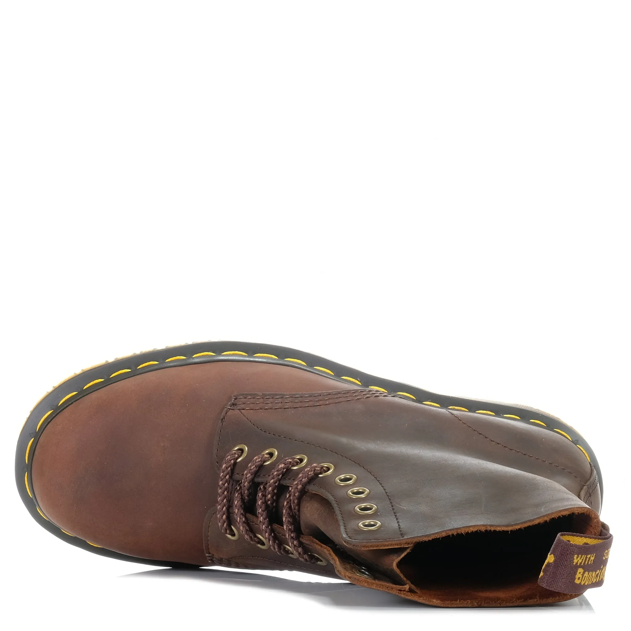 Dr Martens 1460 Pascal Chestnut Brown Waxed