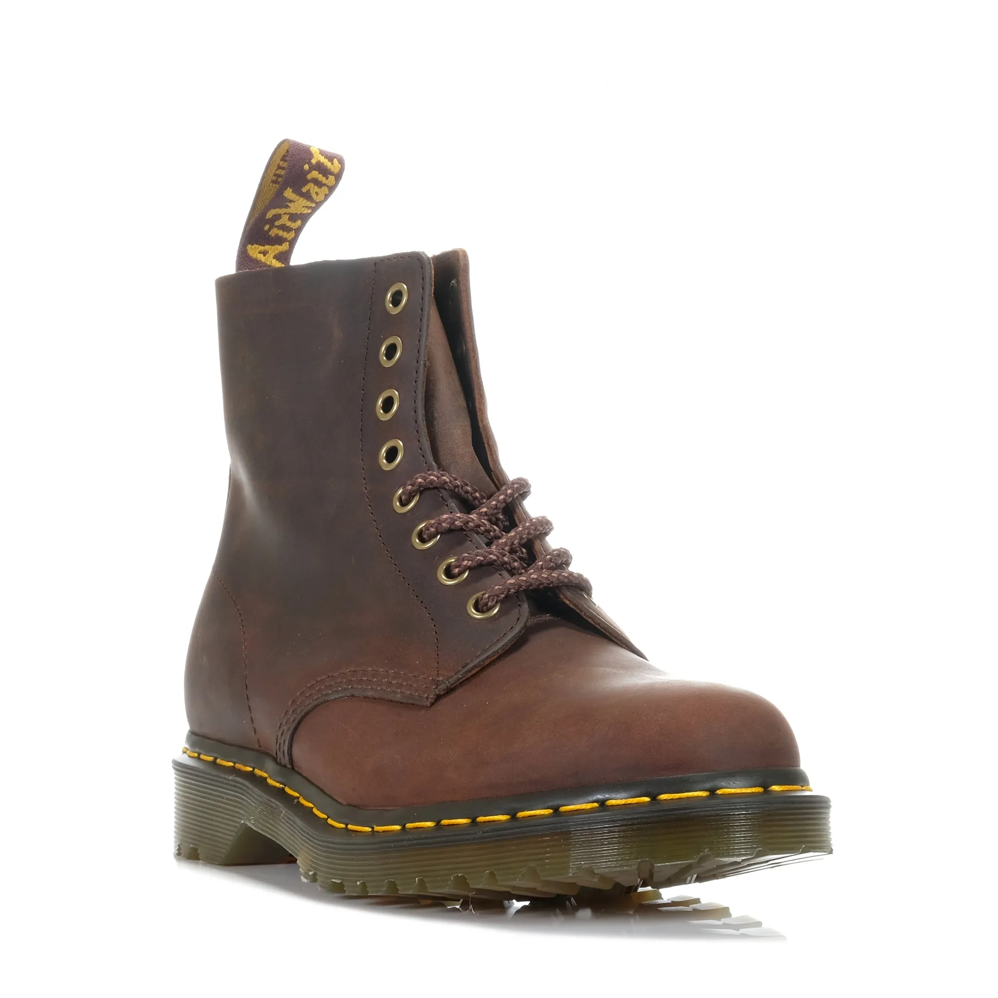 Dr Martens 1460 Pascal Chestnut Brown Waxed