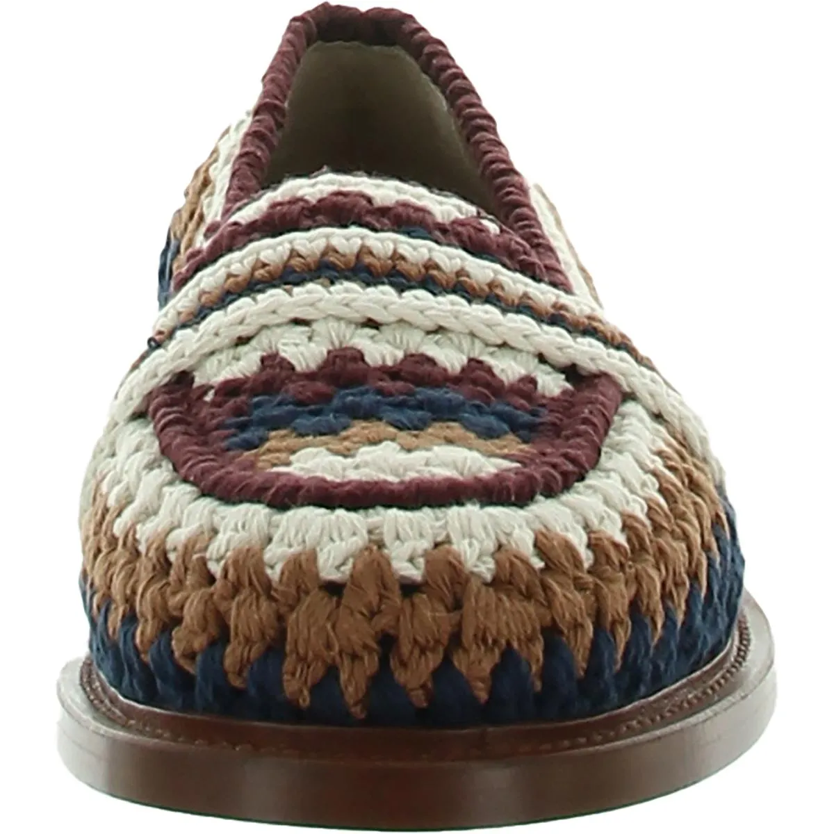 Kalya Womens Cotton Crochet Loafers