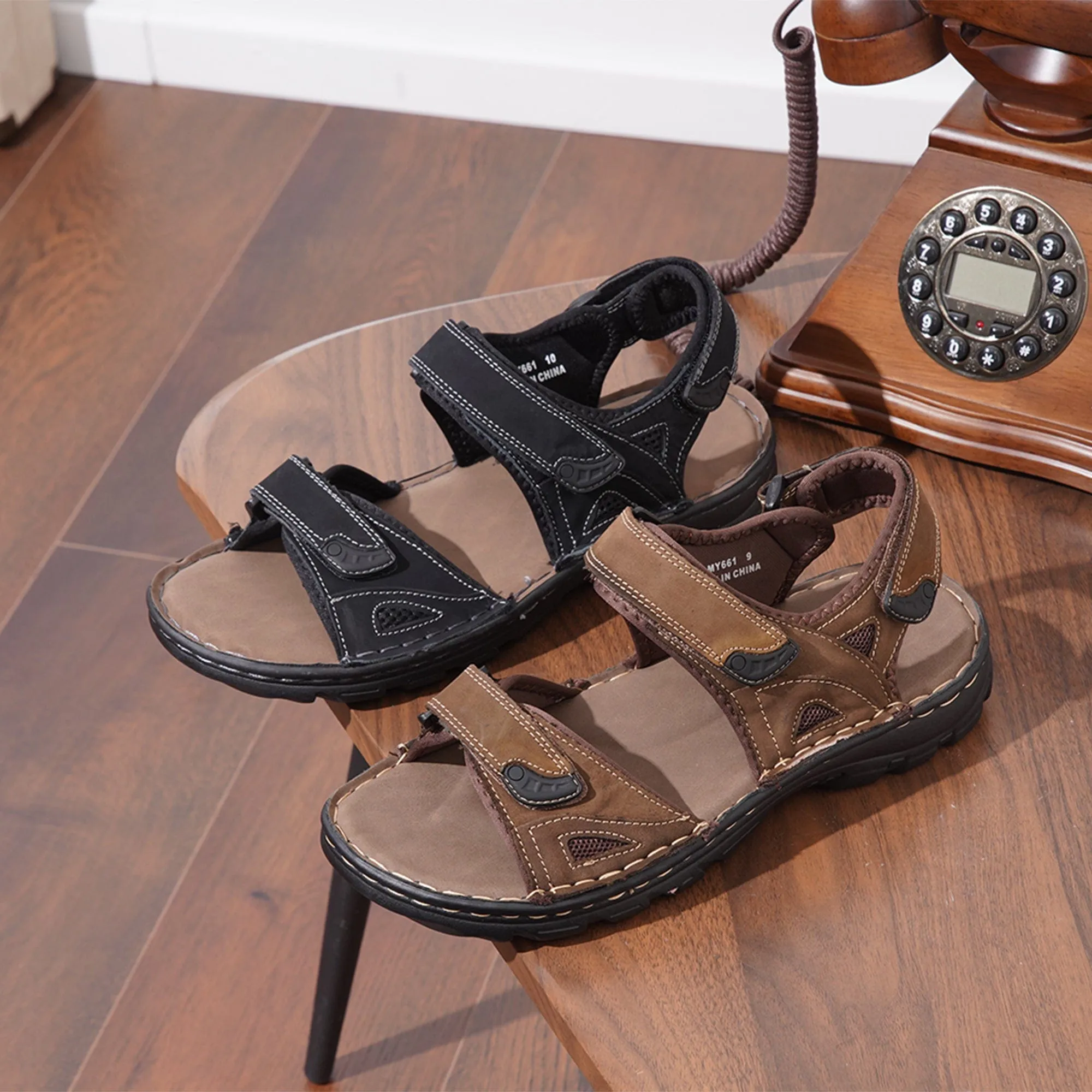 Leather Men's Sandals | JOUSEN
