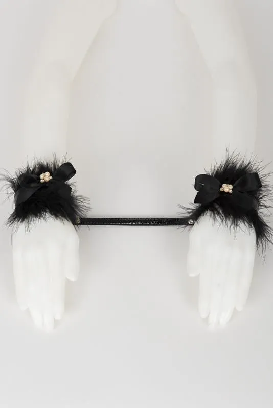 Marabou Feather Handcuffs