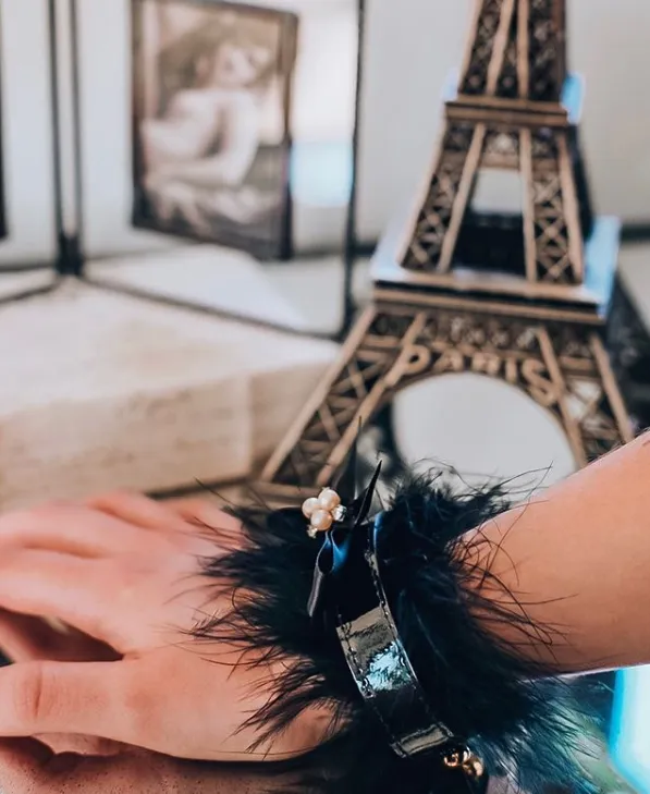 Marabou Feather Handcuffs