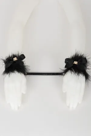 Marabou Feather Handcuffs