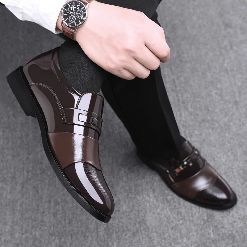 Men's Business Slip-on Leather Shoes
