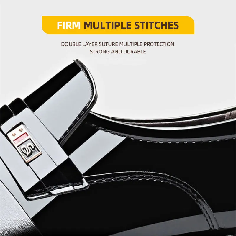 Men's Business Slip-on Leather Shoes