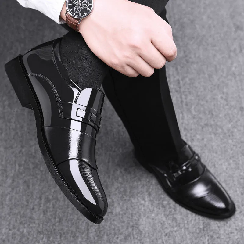 Men's Business Slip-on Leather Shoes