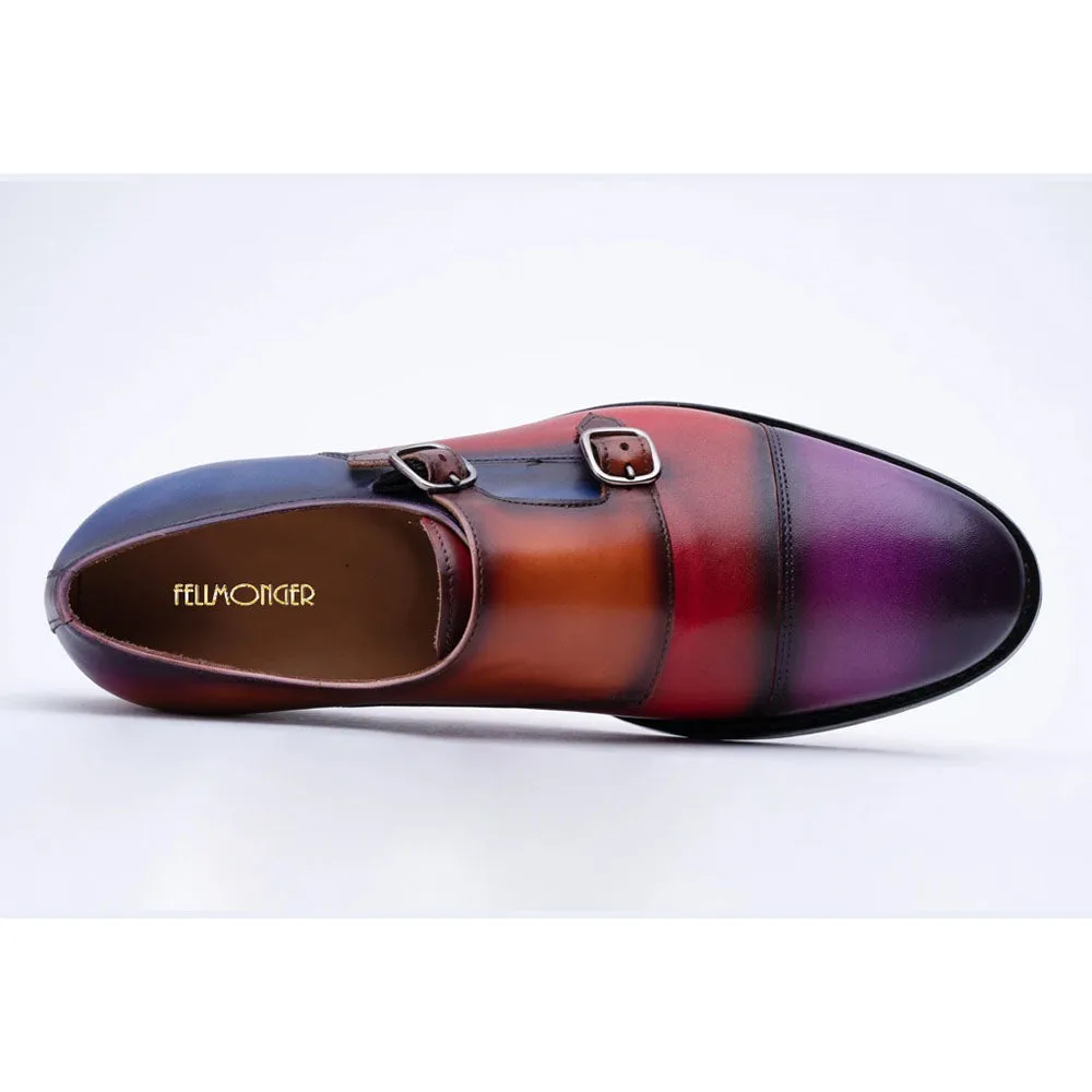 Multicolour Patina Monk Straps