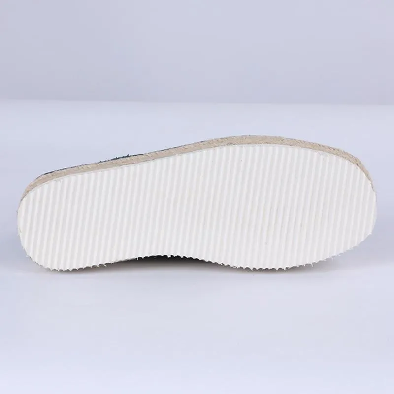 New Faux Suede Espadrilles Shoes  Casual Loafers