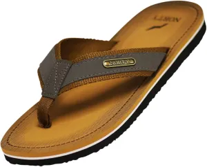 NORTY Mens 8-13 Camel/Grey Sandal 11119