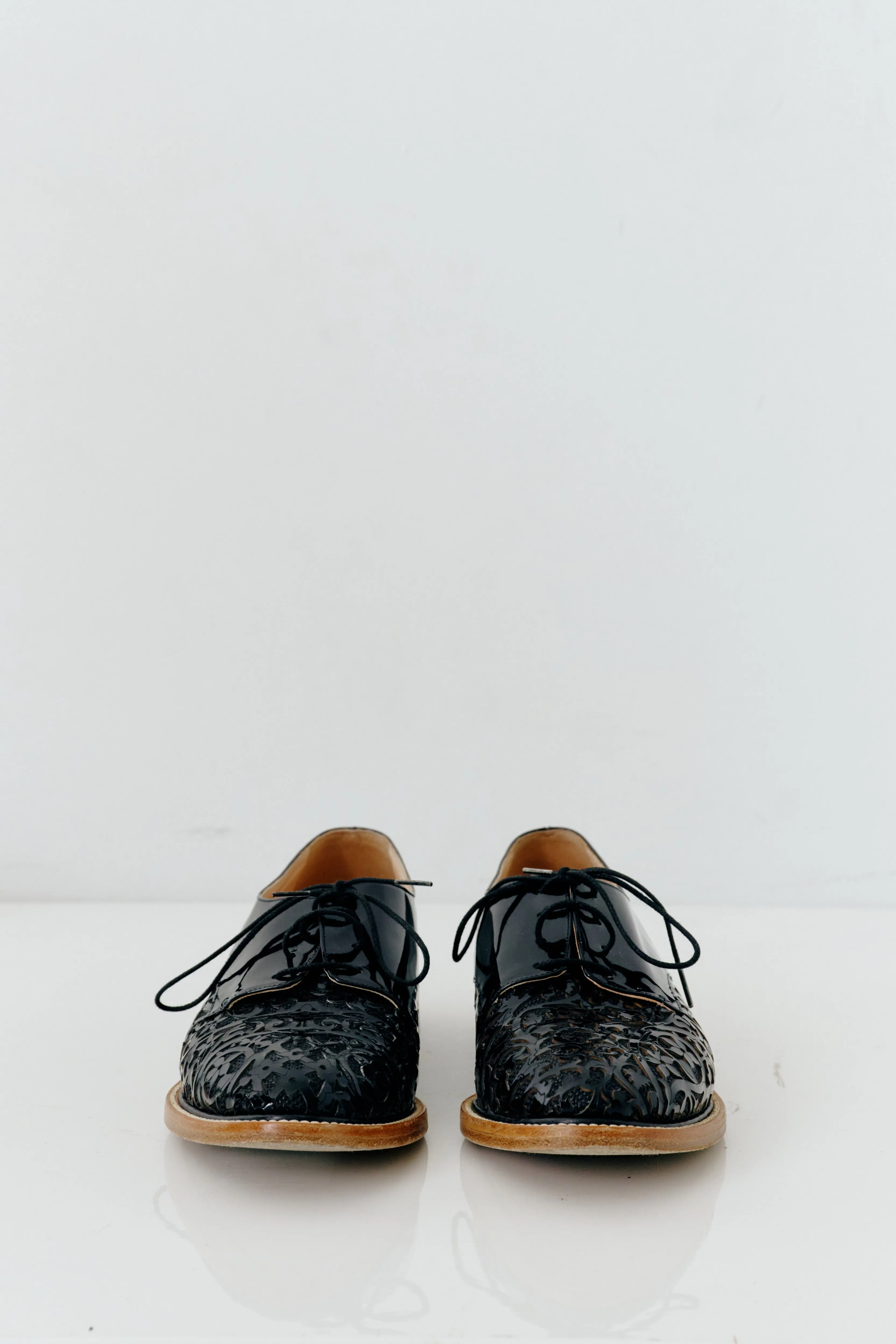Oscar de la Renta Shoe Size 38.5 Black 7-24 Oxfords