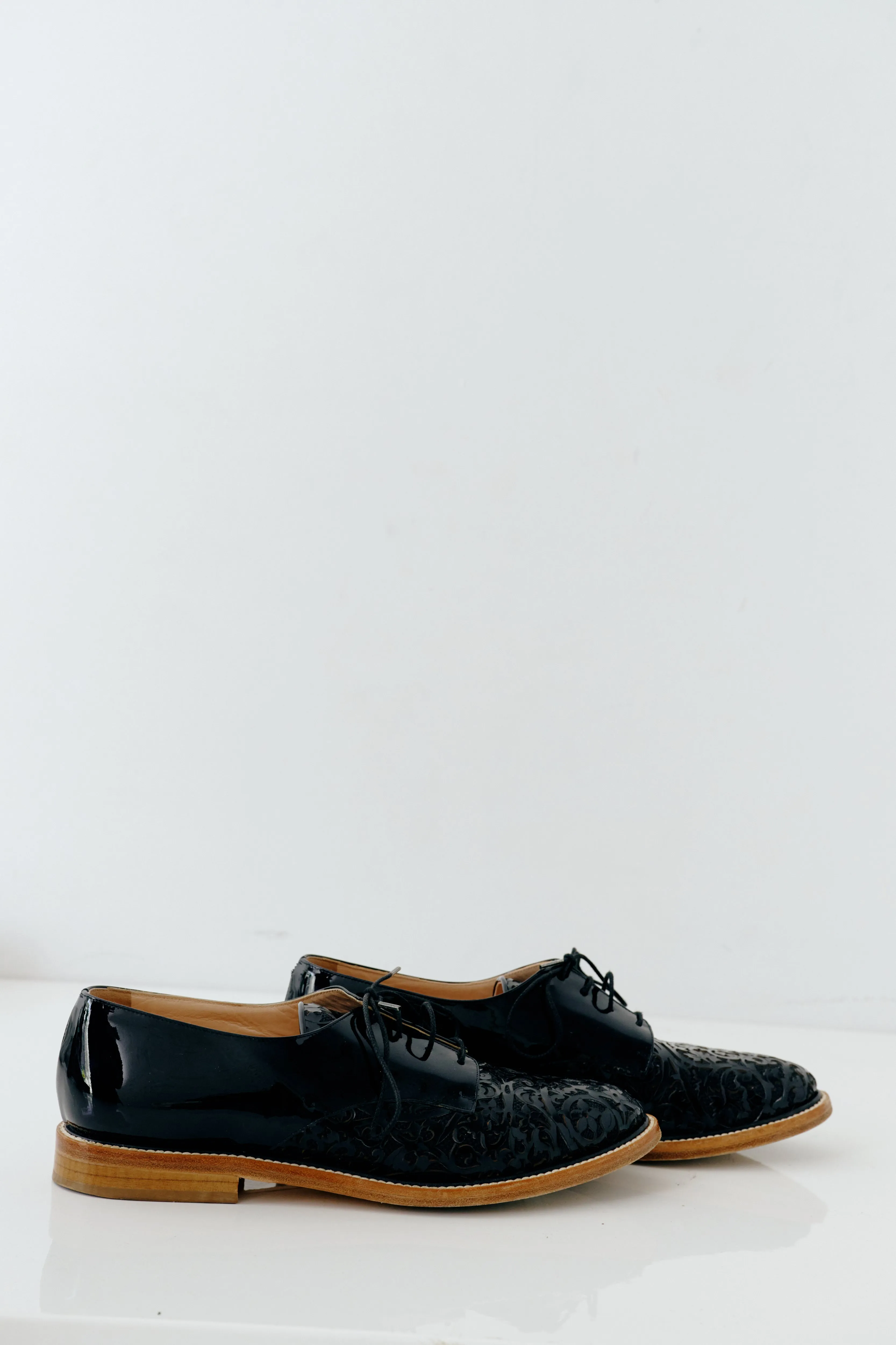 Oscar de la Renta Shoe Size 38.5 Black 7-24 Oxfords