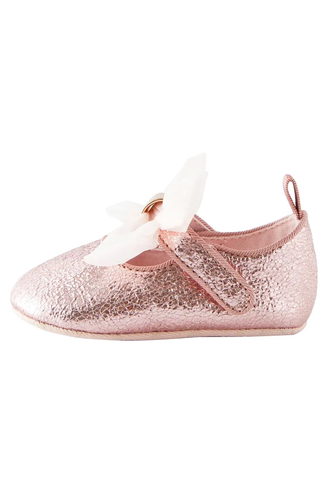 Padders Shoes With Bow Pink
