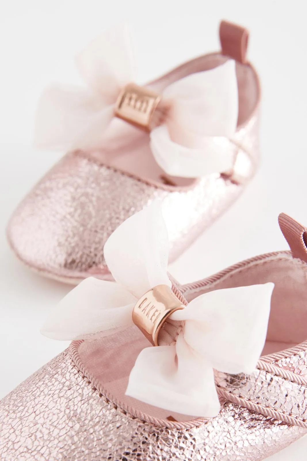 Padders Shoes With Bow Pink