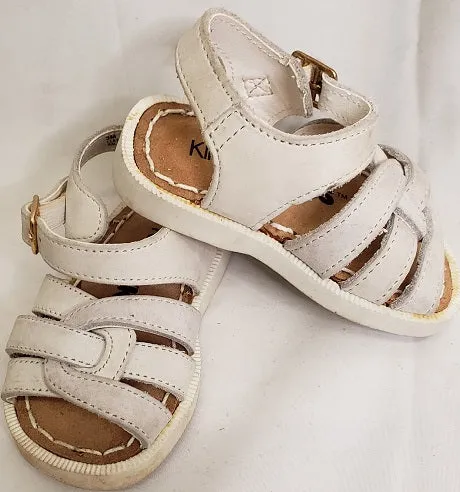 Perlita -- Infant's Sandal -- White