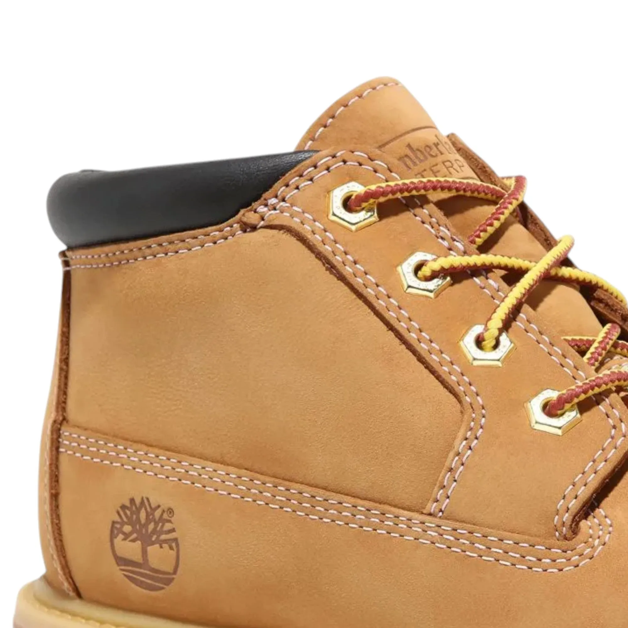 Timberland Womens Nellie Chukka Double Wide Wheat Nubuck Waterproof Boots