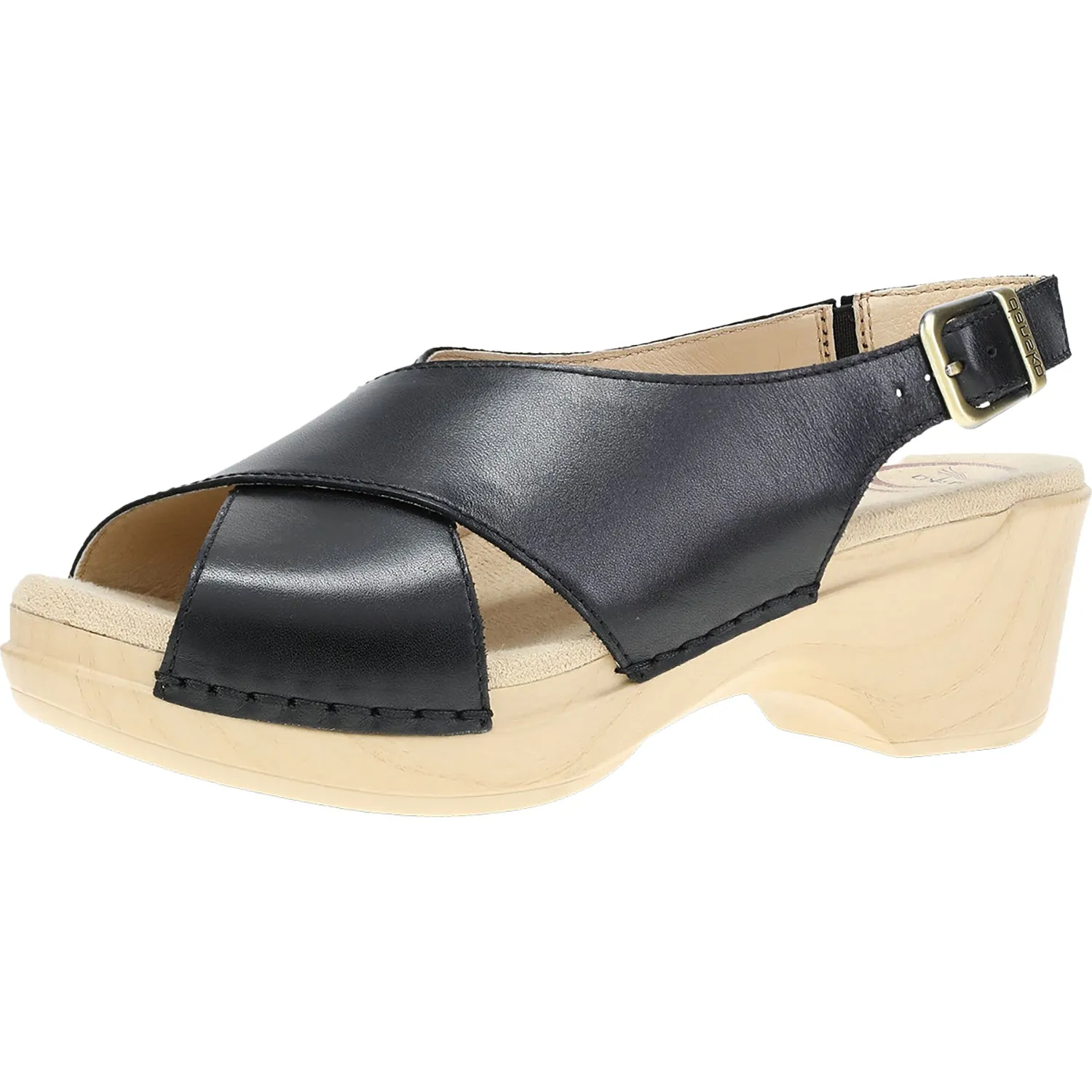 Women's Dansko Sloane Black Calf Leather